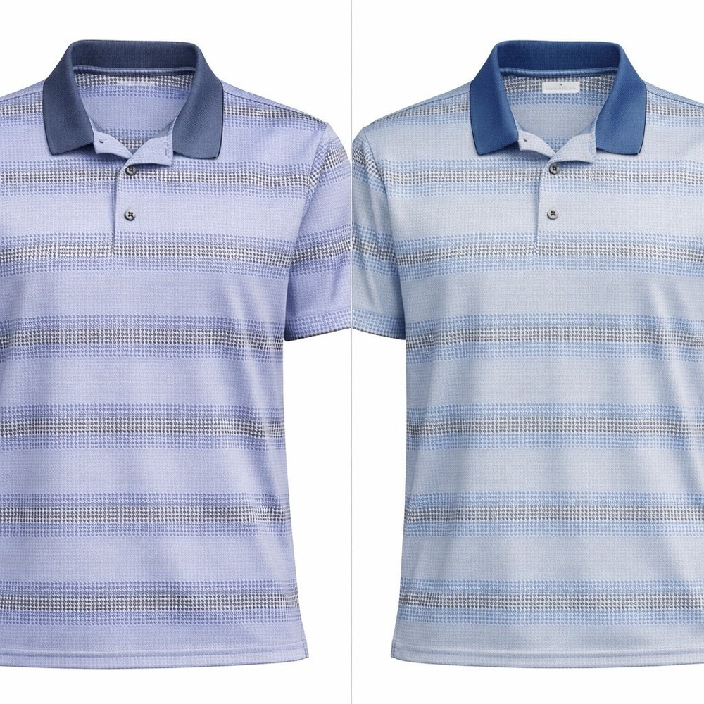 Lot Of 2 Grand Slam Polo Shirt Mens XL Golf Vented Performance Blue & Green